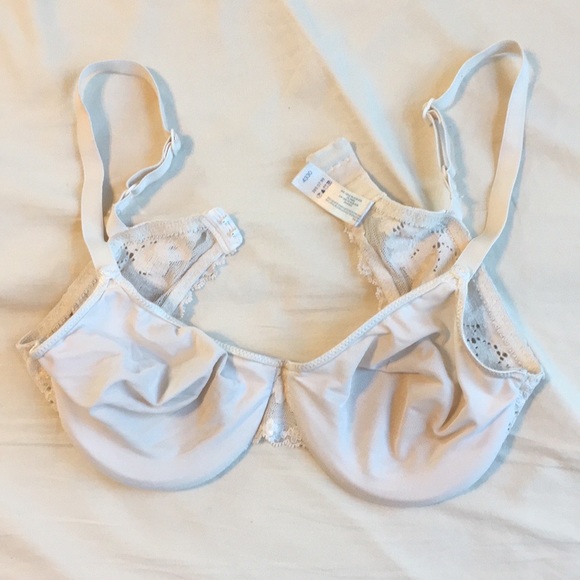 VTG Barely There Lace Unlined Sheer Bra, 34C - Picture 7 of 9